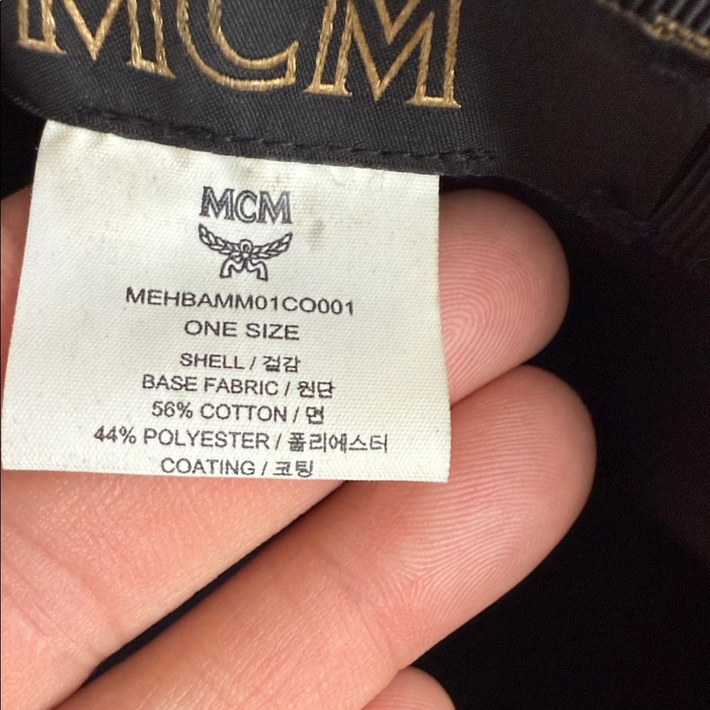Vintage MCM Cognac Bucket Hat with Black Logo - Picture 9 of 10